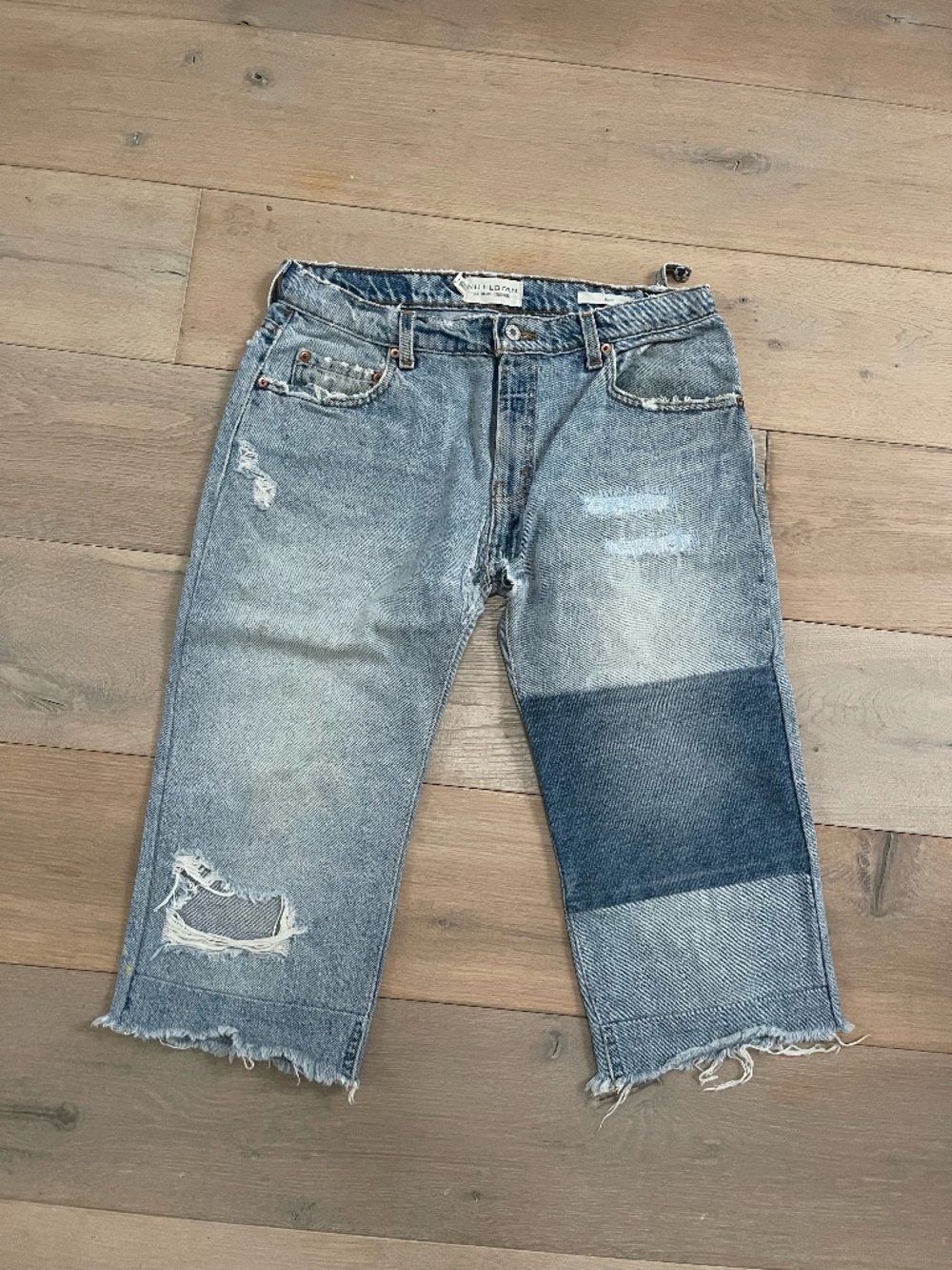 Nili Lotan Franki Denim Patchwork